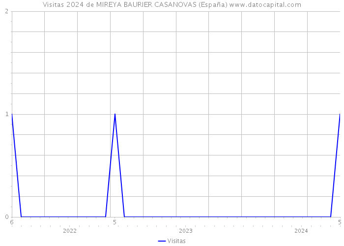 Visitas 2024 de MIREYA BAURIER CASANOVAS (España) 