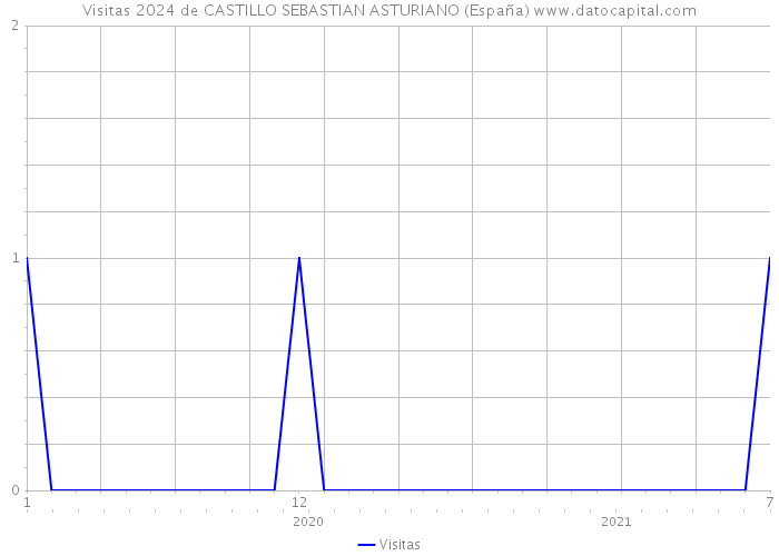 Visitas 2024 de CASTILLO SEBASTIAN ASTURIANO (España) 