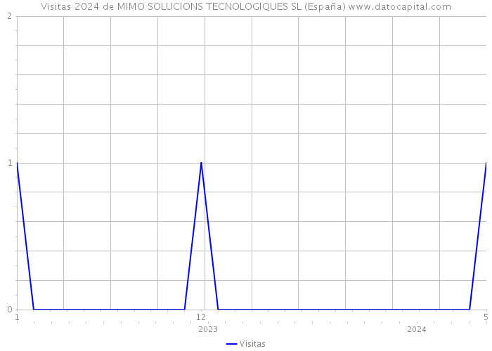 Visitas 2024 de MIMO SOLUCIONS TECNOLOGIQUES SL (España) 