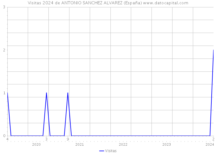 Visitas 2024 de ANTONIO SANCHEZ ALVAREZ (España) 