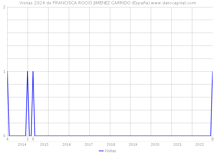 Visitas 2024 de FRANCISCA ROCIO JIMENEZ GARRIDO (España) 