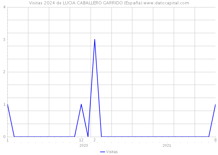 Visitas 2024 de LUCIA CABALLERO GARRIDO (España) 