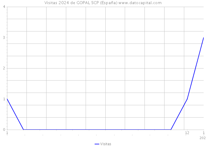 Visitas 2024 de GOPAL SCP (España) 