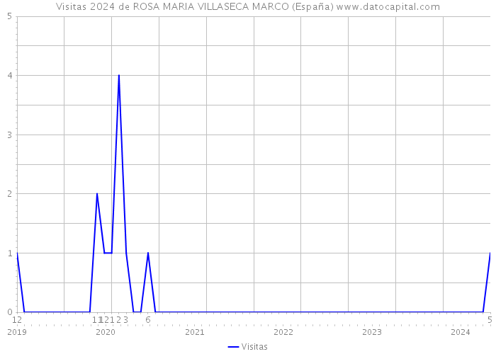 Visitas 2024 de ROSA MARIA VILLASECA MARCO (España) 