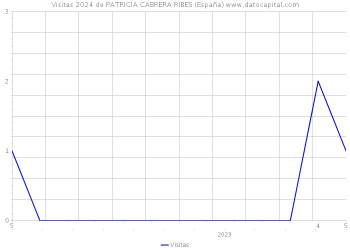 Visitas 2024 de PATRICIA CABRERA RIBES (España) 