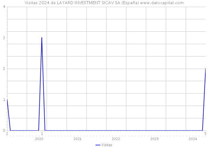 Visitas 2024 de LAYARD INVESTMENT SICAV SA (España) 
