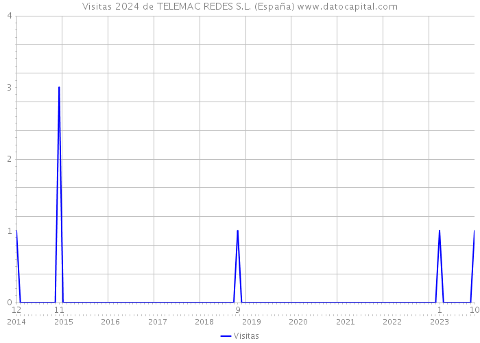 Visitas 2024 de TELEMAC REDES S.L. (España) 