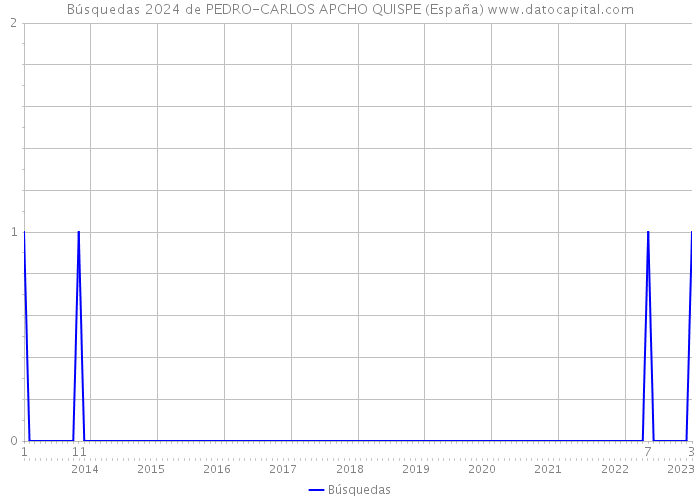 Búsquedas 2024 de PEDRO-CARLOS APCHO QUISPE (España) 