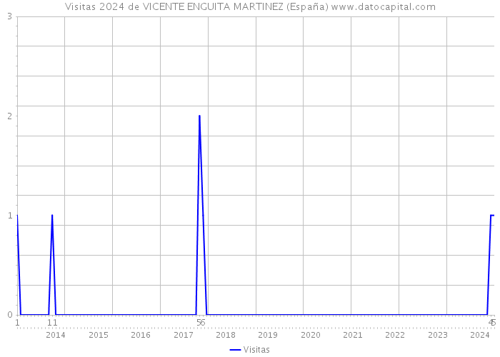 Visitas 2024 de VICENTE ENGUITA MARTINEZ (España) 