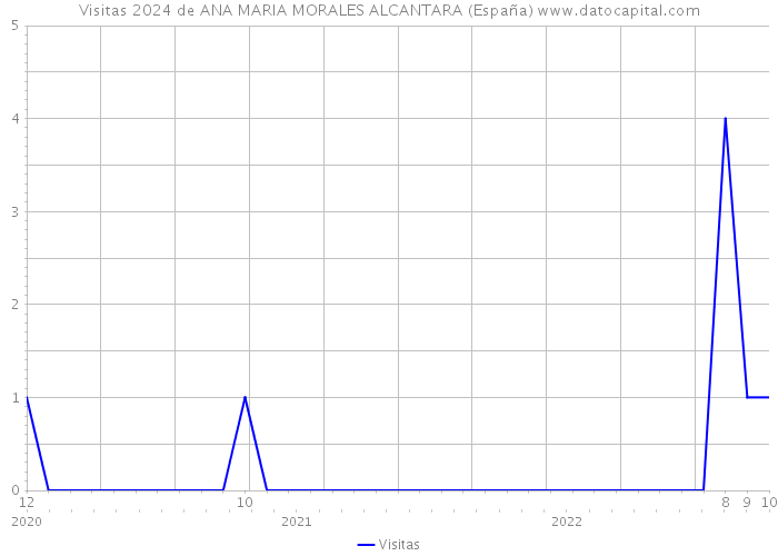 Visitas 2024 de ANA MARIA MORALES ALCANTARA (España) 