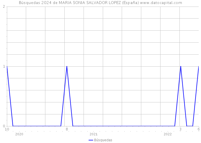 Búsquedas 2024 de MARIA SONIA SALVADOR LOPEZ (España) 