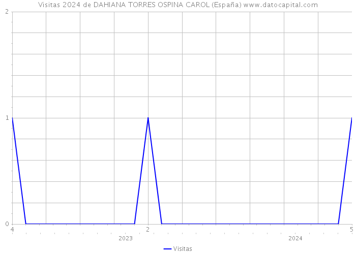 Visitas 2024 de DAHIANA TORRES OSPINA CAROL (España) 