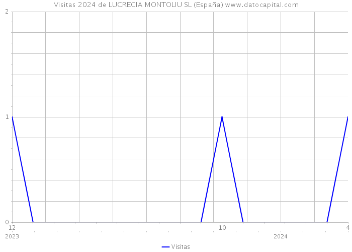 Visitas 2024 de LUCRECIA MONTOLIU SL (España) 