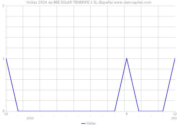Visitas 2024 de BEE SOLAR TENERIFE 1 SL (España) 