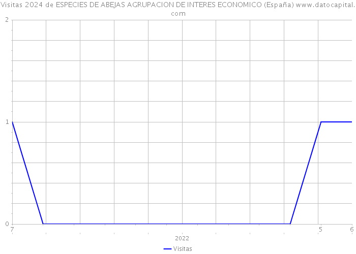 Visitas 2024 de ESPECIES DE ABEJAS AGRUPACION DE INTERES ECONOMICO (España) 