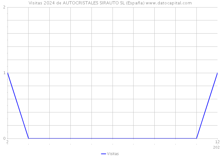 Visitas 2024 de AUTOCRISTALES SIRAUTO SL (España) 