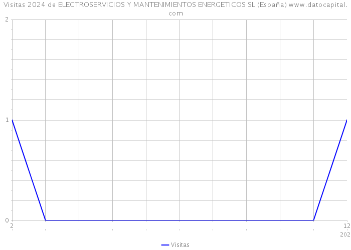 Visitas 2024 de ELECTROSERVICIOS Y MANTENIMIENTOS ENERGETICOS SL (España) 