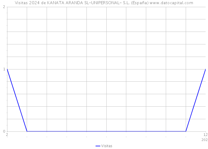 Visitas 2024 de KANATA ARANDA SL-UNIPERSONAL- S.L. (España) 
