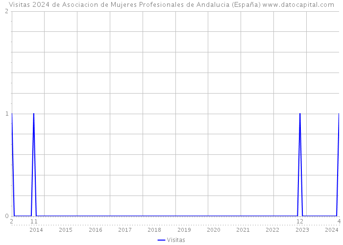 Visitas 2024 de Asociacion de Mujeres Profesionales de Andalucia (España) 