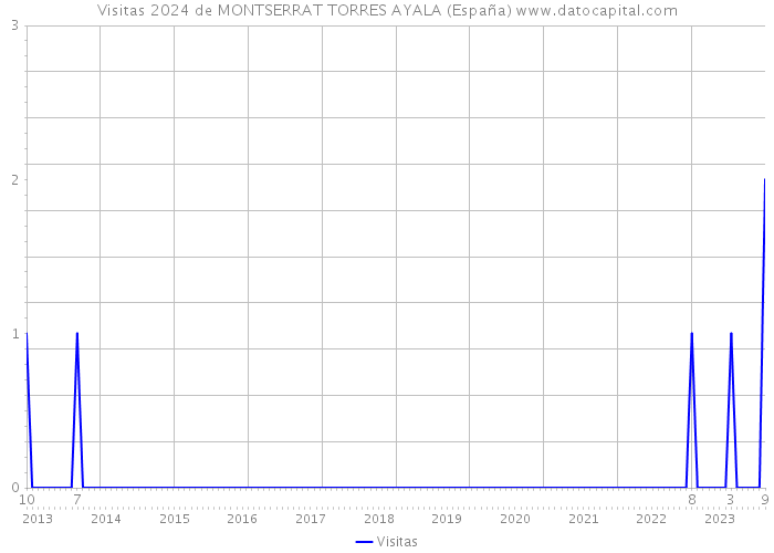 Visitas 2024 de MONTSERRAT TORRES AYALA (España) 