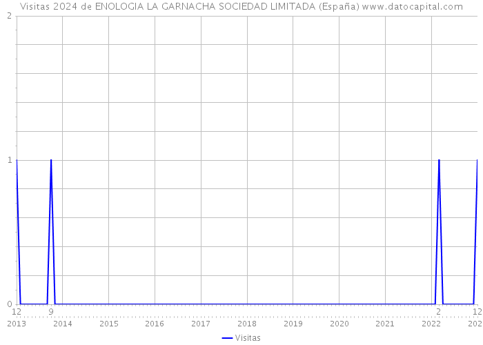 Visitas 2024 de ENOLOGIA LA GARNACHA SOCIEDAD LIMITADA (España) 