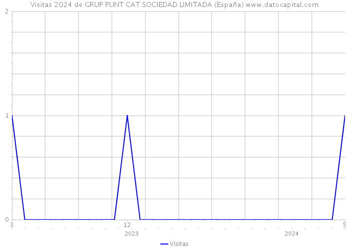 Visitas 2024 de GRUP PUNT CAT SOCIEDAD LIMITADA (España) 