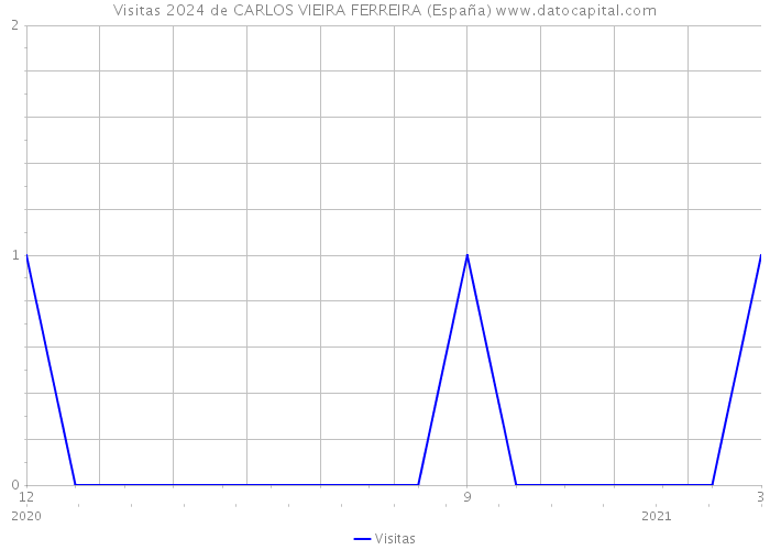 Visitas 2024 de CARLOS VIEIRA FERREIRA (España) 