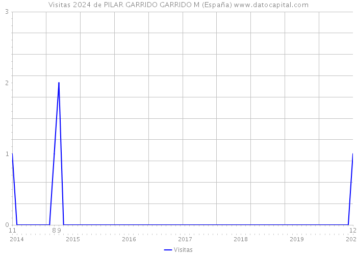 Visitas 2024 de PILAR GARRIDO GARRIDO M (España) 