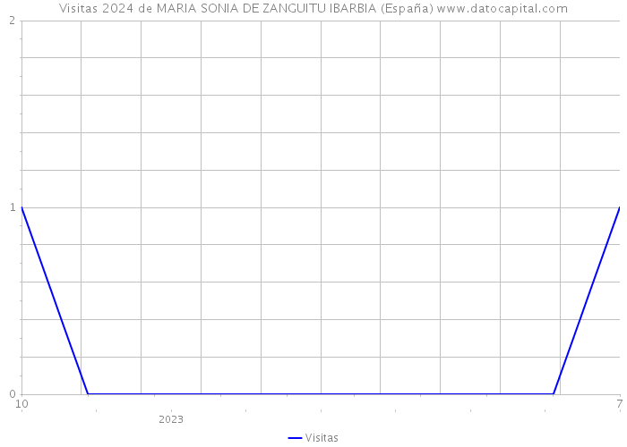 Visitas 2024 de MARIA SONIA DE ZANGUITU IBARBIA (España) 