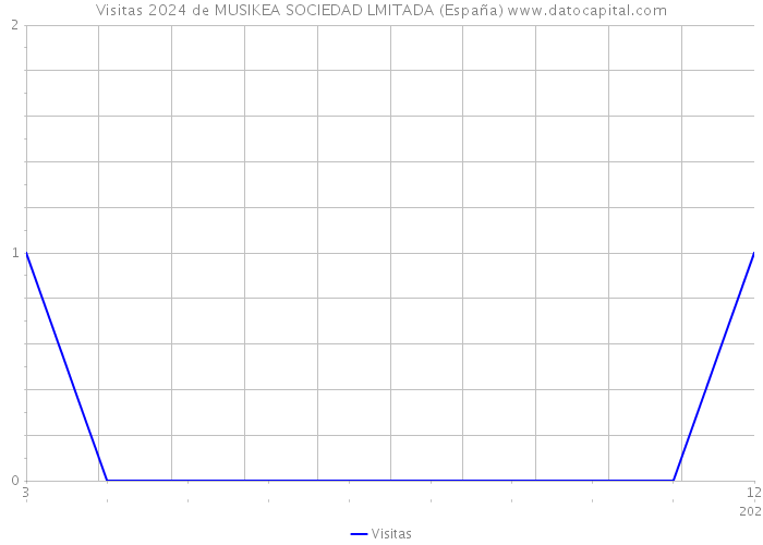Visitas 2024 de MUSIKEA SOCIEDAD LMITADA (España) 