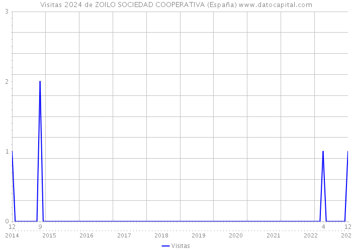 Visitas 2024 de ZOILO SOCIEDAD COOPERATIVA (España) 