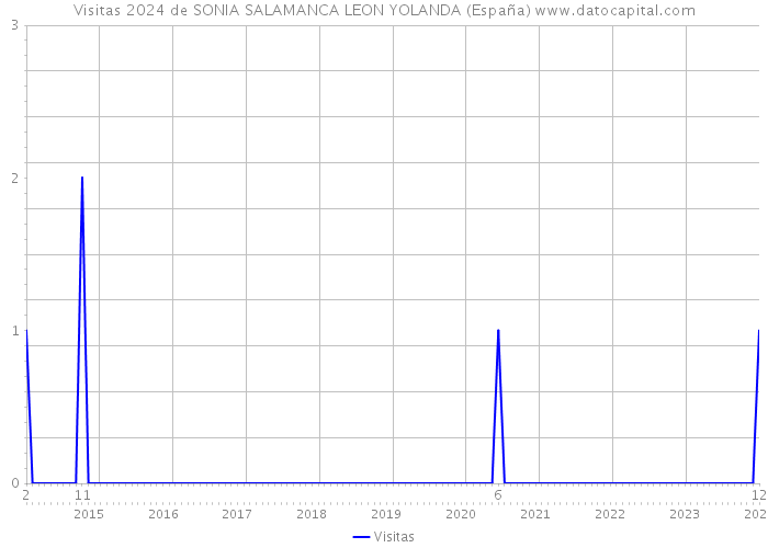 Visitas 2024 de SONIA SALAMANCA LEON YOLANDA (España) 
