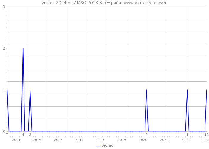 Visitas 2024 de AMSO 2013 SL (España) 