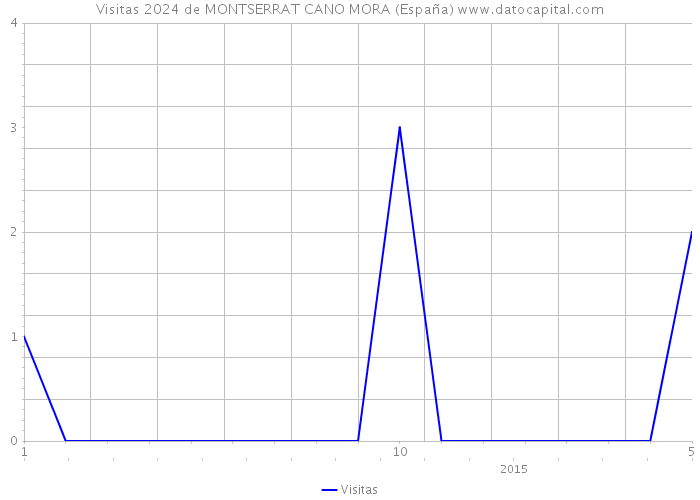 Visitas 2024 de MONTSERRAT CANO MORA (España) 