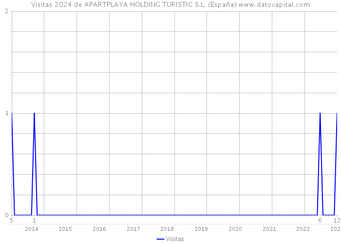 Visitas 2024 de APARTPLAYA HOLDING TURISTIC S.L. (España) 