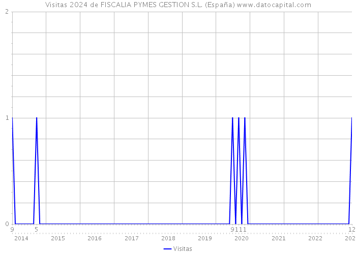 Visitas 2024 de FISCALIA PYMES GESTION S.L. (España) 