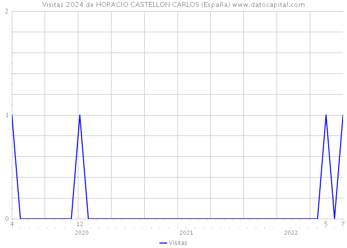 Visitas 2024 de HORACIO CASTELLON CARLOS (España) 