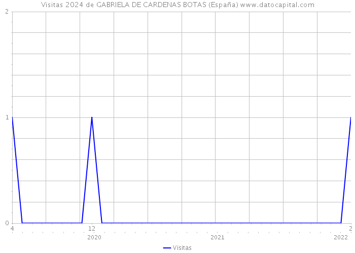 Visitas 2024 de GABRIELA DE CARDENAS BOTAS (España) 