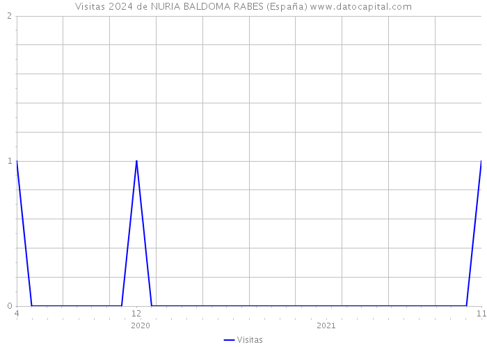 Visitas 2024 de NURIA BALDOMA RABES (España) 