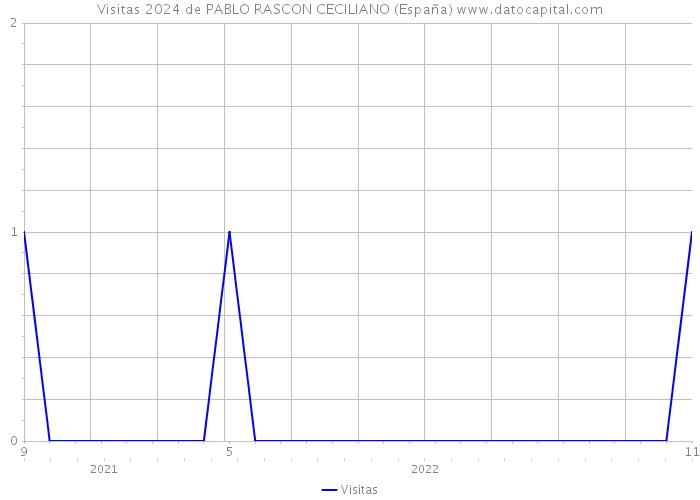 Visitas 2024 de PABLO RASCON CECILIANO (España) 
