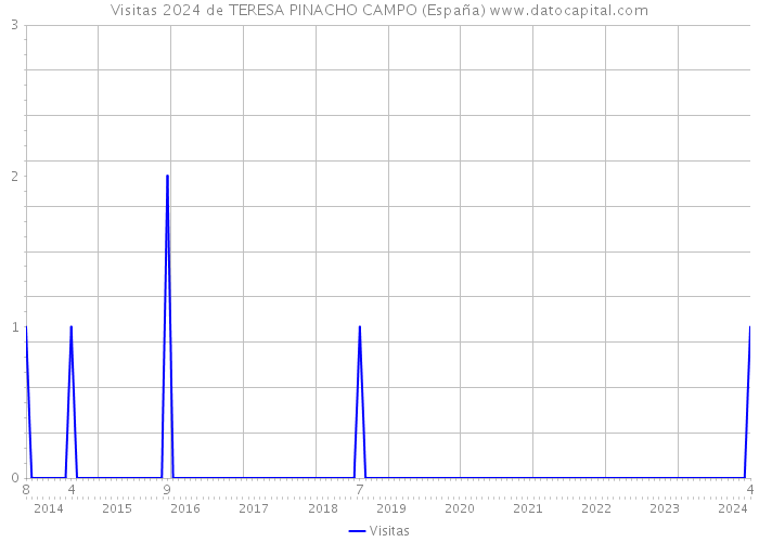 Visitas 2024 de TERESA PINACHO CAMPO (España) 