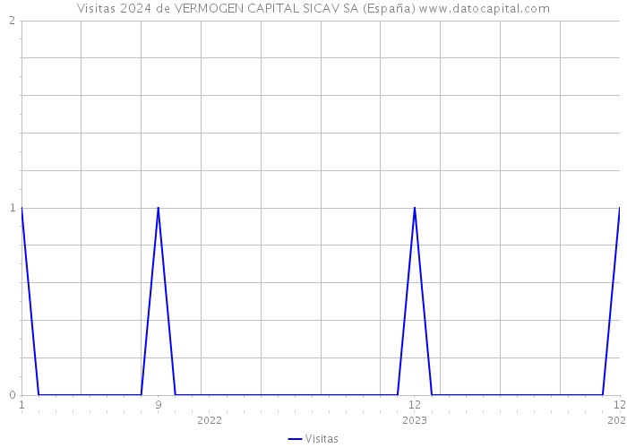 Visitas 2024 de VERMOGEN CAPITAL SICAV SA (España) 