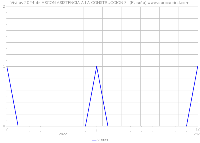 Visitas 2024 de ASCON ASISTENCIA A LA CONSTRUCCION SL (España) 
