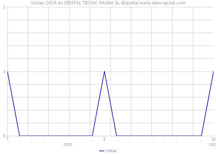 Visitas 2024 de DENTAL TECNIC PALMA SL (España) 
