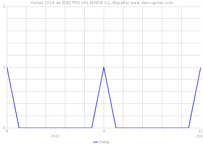 Visitas 2024 de ELECTRO VAL MINOR S.L. (España) 