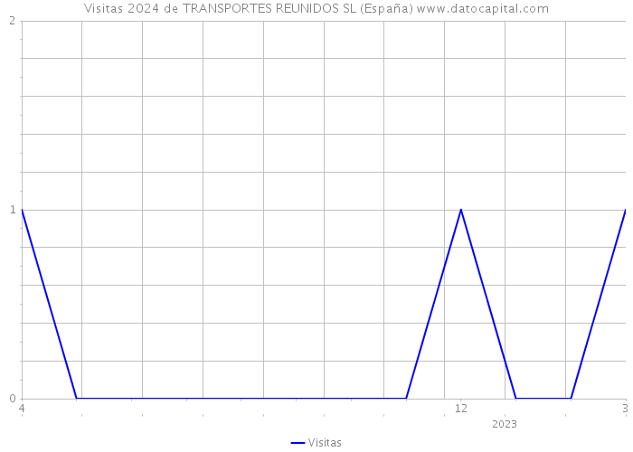 Visitas 2024 de TRANSPORTES REUNIDOS SL (España) 