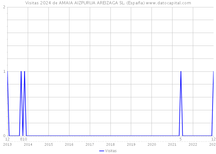 Visitas 2024 de AMAIA AIZPURUA AREIZAGA SL. (España) 