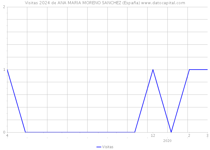 Visitas 2024 de ANA MARIA MORENO SANCHEZ (España) 