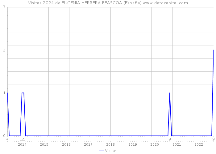 Visitas 2024 de EUGENIA HERRERA BEASCOA (España) 