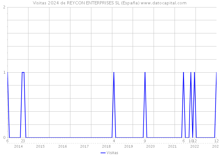 Visitas 2024 de REYCON ENTERPRISES SL (España) 
